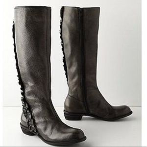 Miss Albright Pebble and Primped Boots Size 7